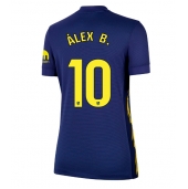 Atletico Madrid Alex Baena #10 Uit tenue voor Dames 2025-26 Korte Mouwen