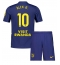 Atletico Madrid Alex Baena #10 Uit tenue voor kinderen 2025-26 Korte Mouwen (+ broek)
