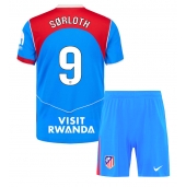 Atletico Madrid Alexander Sorloth #9 Derde tenue voor kinderen 2025-26 Korte Mouwen (+ broek)
