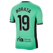 Atletico Madrid Alvaro Morata #19 Derde tenue 2023-24 Korte Mouwen