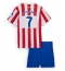 Atletico Madrid Antoine Griezmann #7 Thuis tenue voor kinderen 2025-26 Korte Mouwen (+ broek)