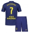 Atletico Madrid Antoine Griezmann #7 Uit tenue voor kinderen 2025-26 Korte Mouwen (+ broek)