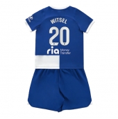 Atletico Madrid Axel Witsel #20 Uit tenue voor kinderen 2023-24 Korte Mouwen (+ broek)
