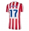 Atletico Madrid David Hancko #17 Thuis tenue voor Dames 2025-26 Korte Mouwen