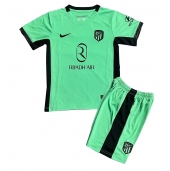 Atletico Madrid Derde tenue voor kinderen 2023-24 Korte Mouwen (+ broek)