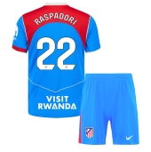 Atletico Madrid Giacomo Raspadori #22 Derde tenue voor kinderen 2025-26 Korte Mouwen (+ broek)