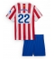 Atletico Madrid Giacomo Raspadori #22 Thuis tenue voor kinderen 2025-26 Korte Mouwen (+ broek)
