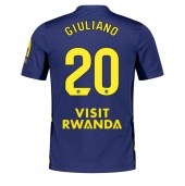Atletico Madrid Giuliano Simeone #20 Uit tenue 2025-26 Korte Mouwen