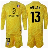 Atletico Madrid Jan Oblak #13 Keeper Derde tenue voor kinderen 2024-25 Lange Mouwen (+ broek)