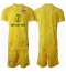 Atletico Madrid Keeper Derde tenue voor kinderen 2024-25 Korte Mouwen (+ broek)