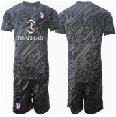 Atletico Madrid Keeper Thuis tenue voor kinderen 2024-25 Korte Mouwen (+ broek)