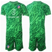 Atletico Madrid Keeper Uit tenue voor kinderen 2024-25 Korte Mouwen (+ broek)