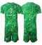Atletico Madrid Keeper Uit tenue voor kinderen 2024-25 Korte Mouwen (+ broek)