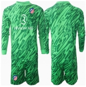 Atletico Madrid Keeper Uit tenue voor kinderen 2024-25 Lange Mouwen (+ broek)