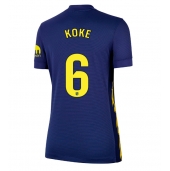 Atletico Madrid Koke #6 Uit tenue voor Dames 2025-26 Korte Mouwen