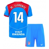 Atletico Madrid Marcos Llorente #14 Derde tenue voor kinderen 2025-26 Korte Mouwen (+ broek)