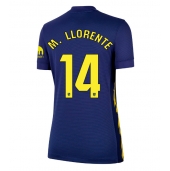 Atletico Madrid Marcos Llorente #14 Uit tenue voor Dames 2025-26 Korte Mouwen
