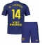 Atletico Madrid Marcos Llorente #14 Uit tenue voor kinderen 2025-26 Korte Mouwen (+ broek)