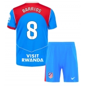 Atletico Madrid Pablo Barrios #8 Derde tenue voor kinderen 2025-26 Korte Mouwen (+ broek)