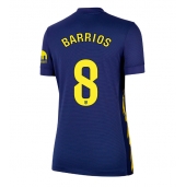 Atletico Madrid Pablo Barrios #8 Uit tenue voor Dames 2025-26 Korte Mouwen