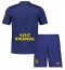 Atletico Madrid Uit tenue voor kinderen 2025-26 Korte Mouwen (+ broek)
