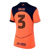 Barcelona Alejandro Balde #3 Derde tenue voor Dames 2025-26 Korte Mouwen
