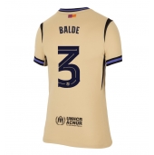 Barcelona Alejandro Balde #3 Uit tenue voor Dames 2025-26 Korte Mouwen