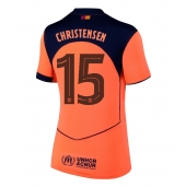 Barcelona Andreas Christensen #15 Derde tenue voor Dames 2025-26 Korte Mouwen