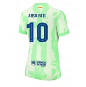 Barcelona Ansu Fati #10 Derde tenue voor Dames 2024-25 Korte Mouwen