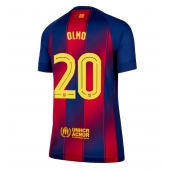 Barcelona Dani Olmo #20 Thuis tenue voor Dames 2025-26 Korte Mouwen