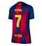 Barcelona Ferran Torres #7 Thuis tenue voor Dames 2025-26 Korte Mouwen