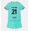 Barcelona Frenkie de Jong #21 Derde tenue voor kinderen 2023-24 Korte Mouwen (+ broek)