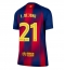 Barcelona Frenkie de Jong #21 Thuis tenue voor Dames 2025-26 Korte Mouwen