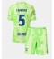 Barcelona Inigo Martinez #5 Derde tenue voor kinderen 2024-25 Korte Mouwen (+ broek)
