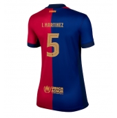 Barcelona Inigo Martinez #5 Thuis tenue voor Dames 2024-25 Korte Mouwen