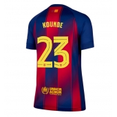 Barcelona Jules Kounde #23 Thuis tenue voor Dames 2025-26 Korte Mouwen