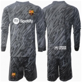 Barcelona Keeper Derde tenue voor kinderen 2024-25 Lange Mouwen (+ broek)