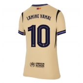 Barcelona Lamine Yamal #10 Uit tenue voor Dames 2025-26 Korte Mouwen
