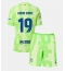 Barcelona Lamine Yamal #19 Derde tenue voor kinderen 2024-25 Korte Mouwen (+ broek)