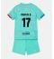 Barcelona Marcos Alonso #17 Derde tenue voor kinderen 2023-24 Korte Mouwen (+ broek)