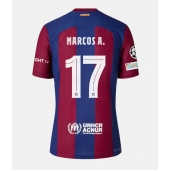 Barcelona Marcos Alonso #17 Thuis tenue 2023-24 Korte Mouwen