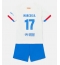 Barcelona Marcos Alonso #17 Uit tenue voor kinderen 2023-24 Korte Mouwen (+ broek)