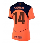 Barcelona Marcus Rashford #14 Derde tenue voor Dames 2025-26 Korte Mouwen
