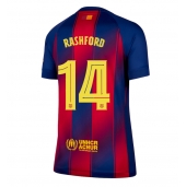 Barcelona Marcus Rashford #14 Thuis tenue voor Dames 2025-26 Korte Mouwen