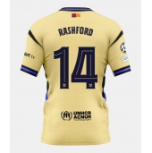 Barcelona Marcus Rashford #14 Uit tenue 2025-26 Korte Mouwen