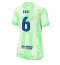 Barcelona Paez Gavi #6 Derde tenue voor Dames 2024-25 Korte Mouwen