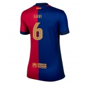 Barcelona Paez Gavi #6 Thuis tenue voor Dames 2024-25 Korte Mouwen