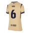 Barcelona Paez Gavi #6 Uit tenue voor Dames 2025-26 Korte Mouwen