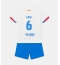 Barcelona Paez Gavi #6 Uit tenue voor kinderen 2023-24 Korte Mouwen (+ broek)