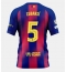 Barcelona Pau Cubarsi #5 Thuis tenue 2025-26 Korte Mouwen
